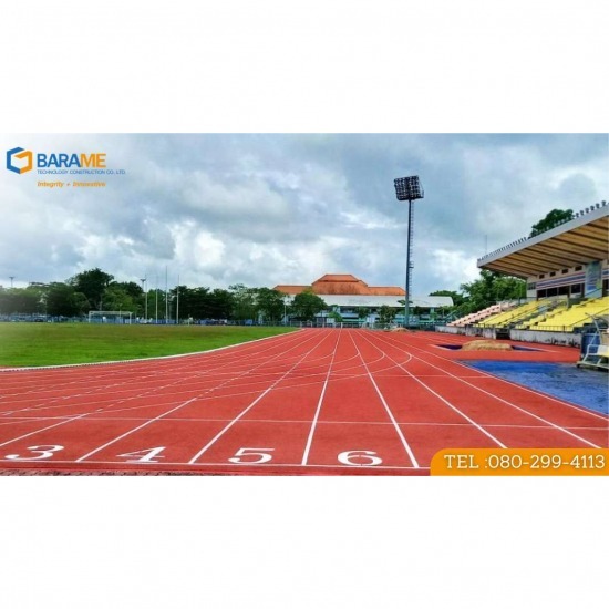 พื้นลู่วิ่ง-ลานกีฬา Synthetic มาตรฐาน IAAF, ลู่วิ่งยางสังเคราะห์ออกกำลังกาย - บริษัท บารมี เทคโนโลยี คอนสตรัคชั่น จำกัด - รับทำงานพื้นสนามกีฬาทุกชนิด  พื้นลู่วิ่ง-ลานกีฬา  พื้นลู่วิ่ง-ลานกีฬา Synthetic มาตรฐาน IAAF  ลู่วิ่งยางสังเคราะห์ออกกำลังกาย  พื้นลู่วิ่ง  ลานกีฬา Synthetic  มาตรฐาน IAAF  ลู่วิ่งยางสังเคราะห์  พื้นสนามกีฬา  พื้นออกกำลังกาย 